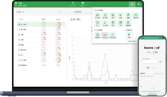 ハレコードの特徴